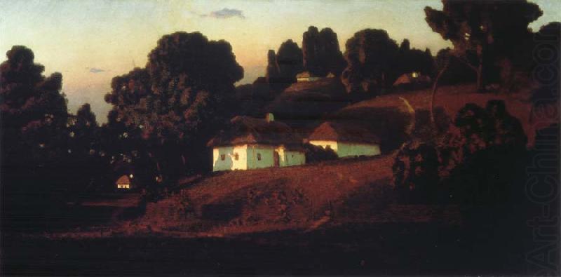 Arkhip Ivanovich Kuindzhi The evening of Ukraine china oil painting image